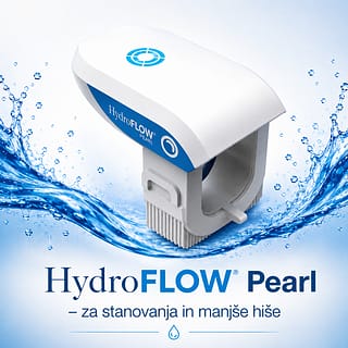 Zaščita pred vodnim kamnom HydroFLOW Pearl
